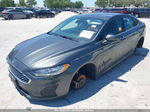 2020 Ford Fusion Se Gray vin: 3FA6P0HD4LR101713