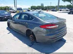 2020 Ford Fusion Se Gray vin: 3FA6P0HD4LR101713