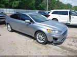 2020 Ford Fusion Se Silver vin: 3FA6P0HD4LR102957