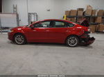 2020 Ford Fusion Se Red vin: 3FA6P0HD4LR110475