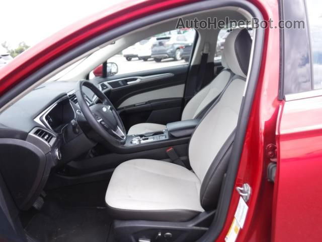 2020 Ford Fusion Se Red vin: 3FA6P0HD4LR156145