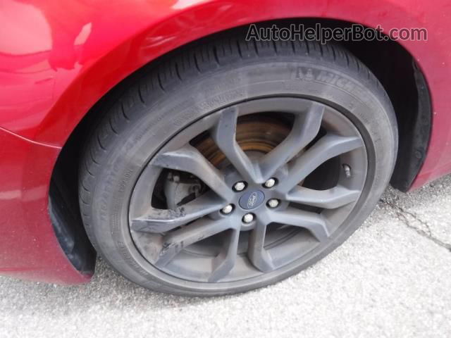 2020 Ford Fusion Se Red vin: 3FA6P0HD4LR156145