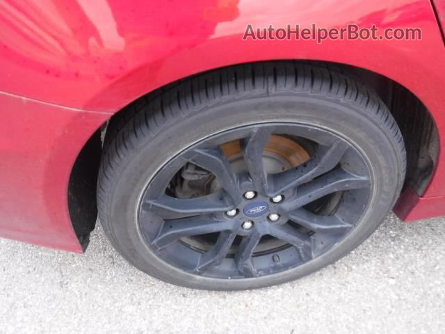 2020 Ford Fusion Se Red vin: 3FA6P0HD4LR156145