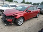 2020 Ford Fusion Se Red vin: 3FA6P0HD4LR261395