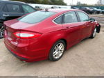 2014 Ford Fusion Se Бордовый vin: 3FA6P0HD5ER211530