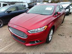 2014 Ford Fusion Se Burgundy vin: 3FA6P0HD5ER211530