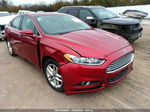 2014 Ford Fusion Se Burgundy vin: 3FA6P0HD5ER211530