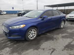 2014 Ford Fusion Se Синий vin: 3FA6P0HD5ER226755