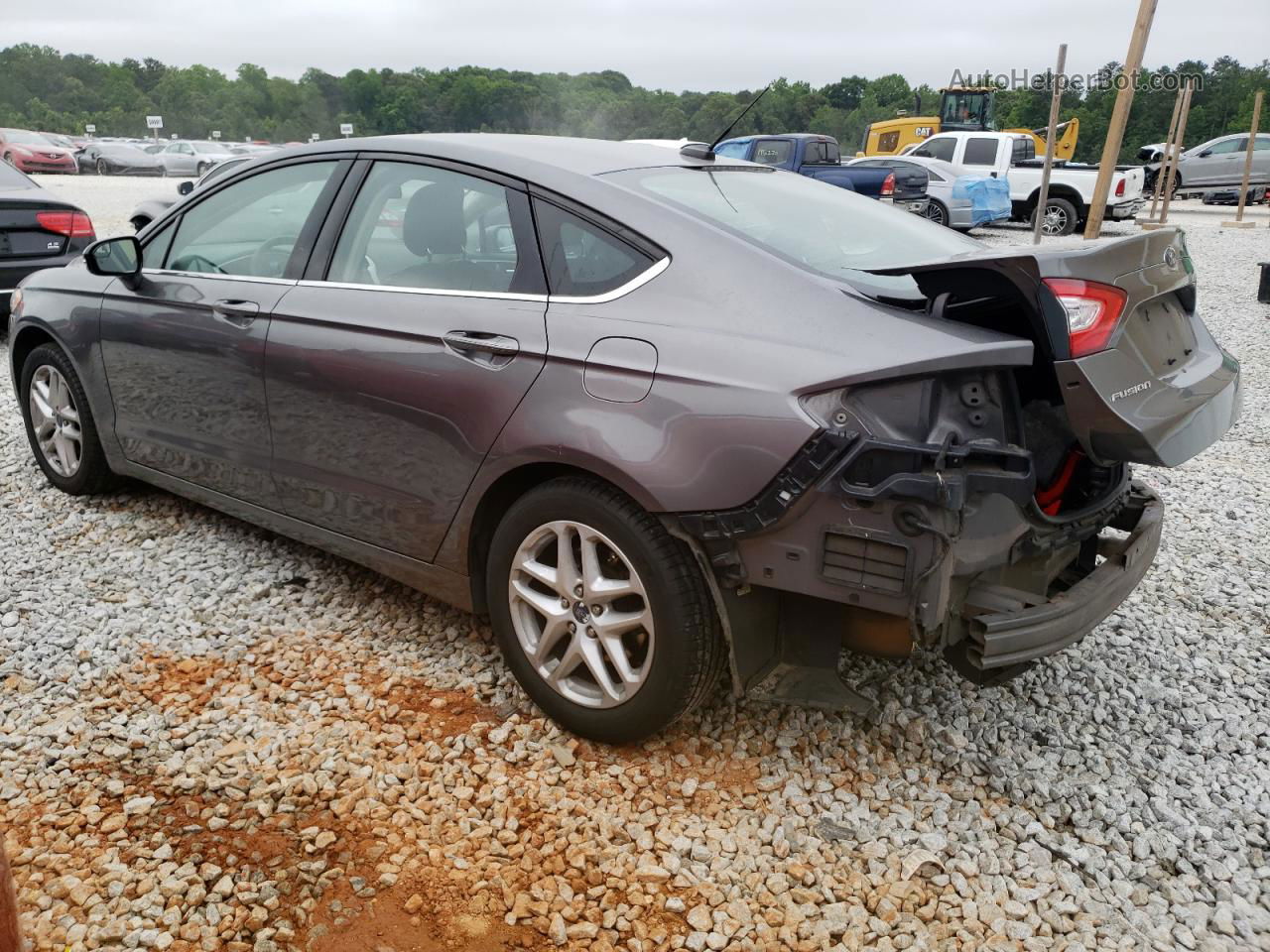 2014 Ford Fusion Se Charcoal vin: 3FA6P0HD5ER332008