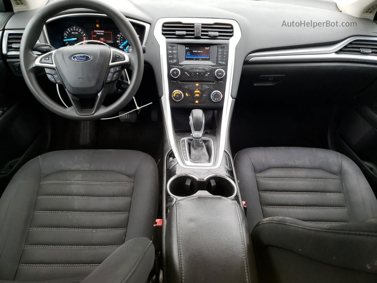 2014 Ford Fusion Se Угольный vin: 3FA6P0HD5ER332008