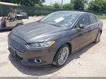 2015 Ford Fusion Se Gray vin: 3FA6P0HD5FR104270