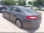 2015 Ford Fusion Se Gray vin: 3FA6P0HD5FR104270