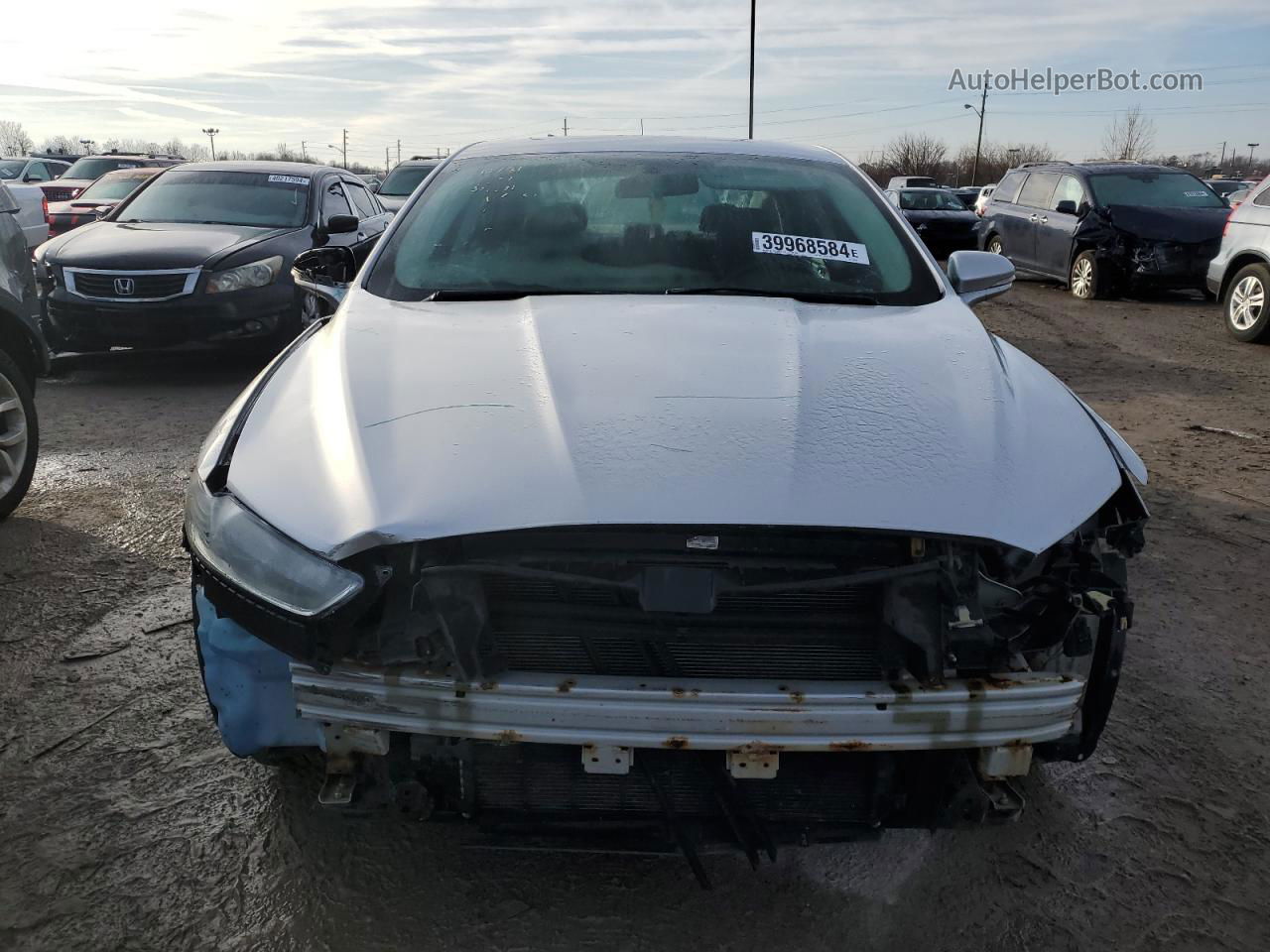 2015 Ford Fusion Se Silver vin: 3FA6P0HD5FR122378