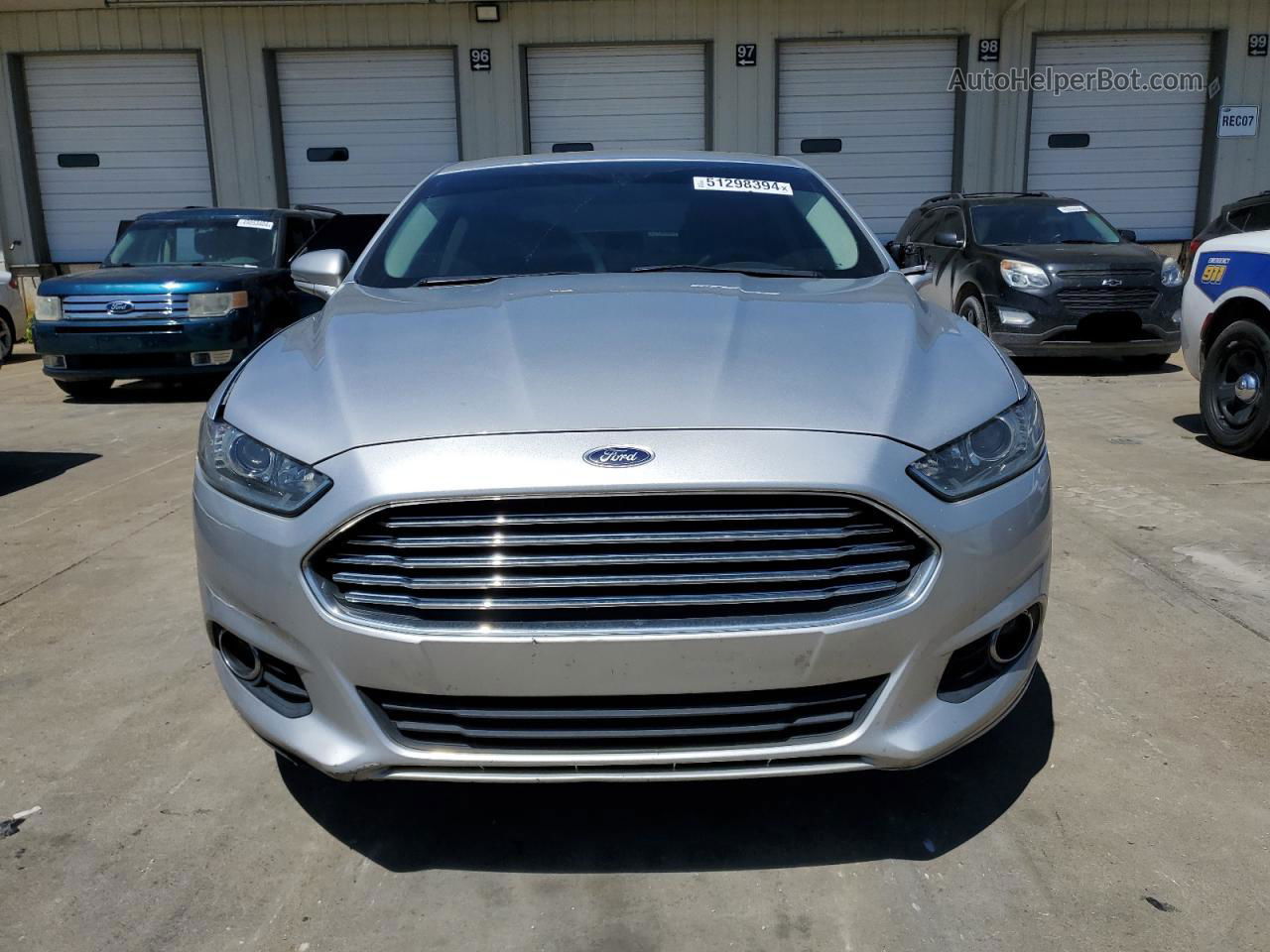 2015 Ford Fusion Se Silver vin: 3FA6P0HD5FR237370