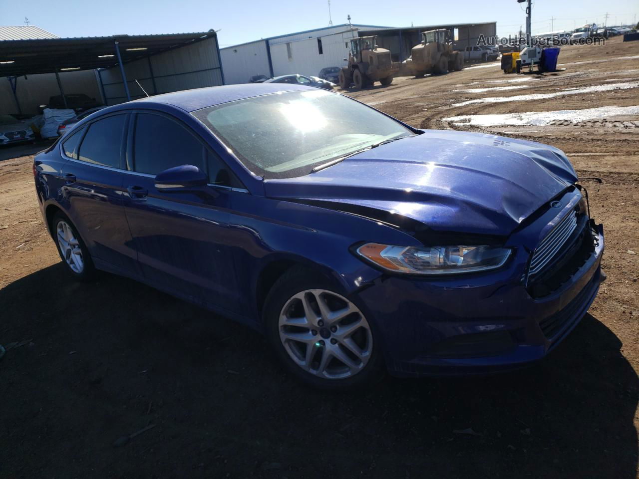 2015 Ford Fusion Se Blue vin: 3FA6P0HD5FR292949