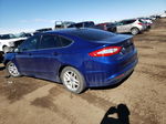 2015 Ford Fusion Se Blue vin: 3FA6P0HD5FR292949