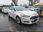 2016 Ford Fusion Se White vin: 3FA6P0HD5GR115352