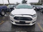 2016 Ford Fusion Se White vin: 3FA6P0HD5GR115352