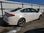 2016 Ford Fusion Se White vin: 3FA6P0HD5GR318970