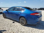 2017 Ford Fusion Se Blue vin: 3FA6P0HD5HR104837