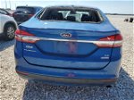 2017 Ford Fusion Se Blue vin: 3FA6P0HD5HR104837