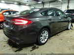 2017 Ford Fusion Se Gray vin: 3FA6P0HD5HR293361