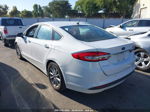 2017 Ford Fusion Se White vin: 3FA6P0HD5HR299399