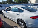 2017 Ford Fusion Se White vin: 3FA6P0HD5HR299399