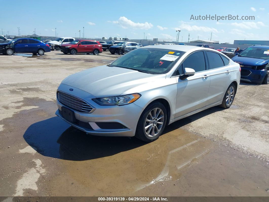 2017 Ford Fusion Se Серебряный vin: 3FA6P0HD5HR311776