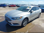 2017 Ford Fusion Se Silver vin: 3FA6P0HD5HR311776