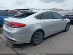 2017 Ford Fusion Se Silver vin: 3FA6P0HD5HR349590