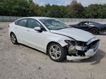 2018 Ford Fusion Se White vin: 3FA6P0HD5JR108909