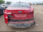 2018 Ford Fusion Se Red vin: 3FA6P0HD5JR130957