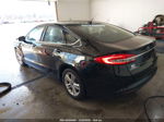 2018 Ford Fusion Se Черный vin: 3FA6P0HD5JR135141