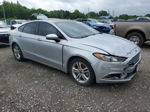 2018 Ford Fusion Se Серебряный vin: 3FA6P0HD5JR190074