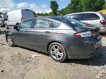 2018 Ford Fusion Se Gray vin: 3FA6P0HD5JR222957