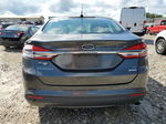 2018 Ford Fusion Se Gray vin: 3FA6P0HD5JR222957