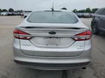 2018 Ford Fusion Se Silver vin: 3FA6P0HD5JR252847