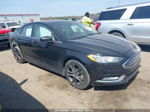 2018 Ford Fusion Se Черный vin: 3FA6P0HD5JR261838