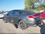 2018 Ford Fusion Se Gray vin: 3FA6P0HD5JR262262