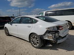 2019 Ford Fusion Se White vin: 3FA6P0HD5KR133116