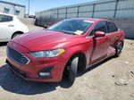 2019 Ford Fusion Se Red vin: 3FA6P0HD5KR173065