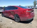 2019 Ford Fusion Se Red vin: 3FA6P0HD5KR173065