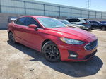 2019 Ford Fusion Se Red vin: 3FA6P0HD5KR173065