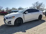 2019 Ford Fusion Se White vin: 3FA6P0HD5KR199259