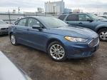 2019 Ford Fusion Se Blue vin: 3FA6P0HD5KR230462