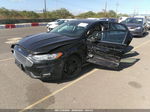 2019 Ford Fusion Se Black vin: 3FA6P0HD5KR236178