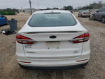 2019 Ford Fusion Se White vin: 3FA6P0HD5KR280536