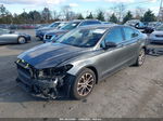 2020 Ford Fusion Se Gray vin: 3FA6P0HD5LR104782