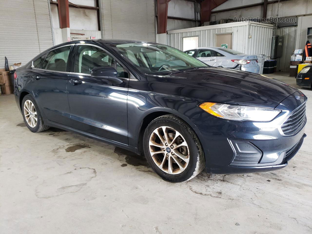 2020 Ford Fusion Se Purple vin: 3FA6P0HD5LR109187